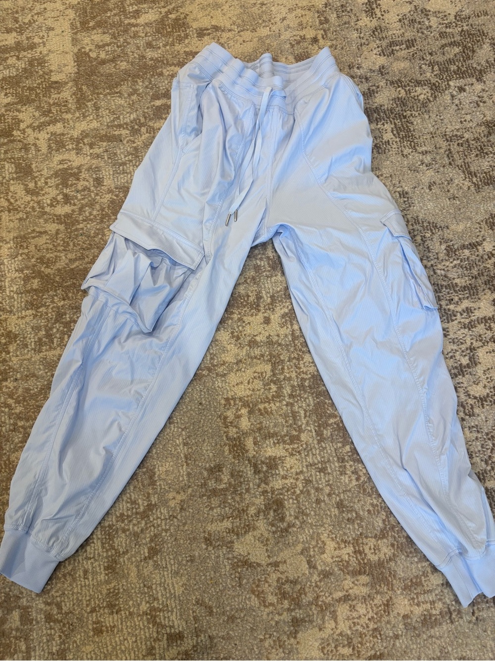 Lululemon Light Blue Cargo Jogger Pants